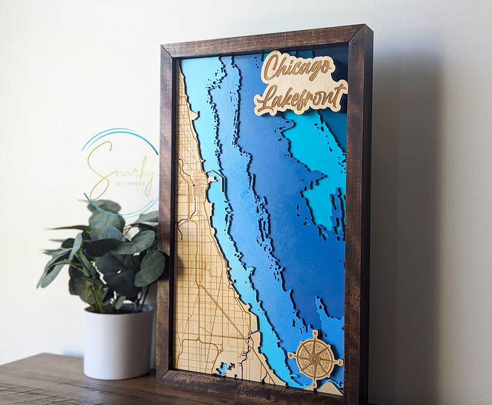 Custom Lake Depth Map