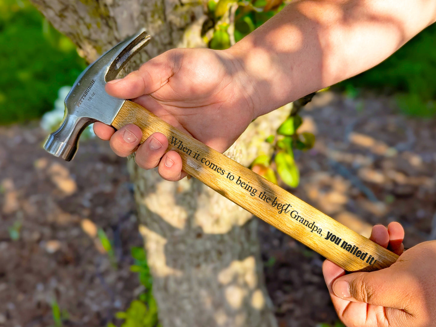 Personalized hammer, Customized dad gift, engraved hammer, tool gift ideas, father's day gift for husband, handyman gift, best grandpa gift
