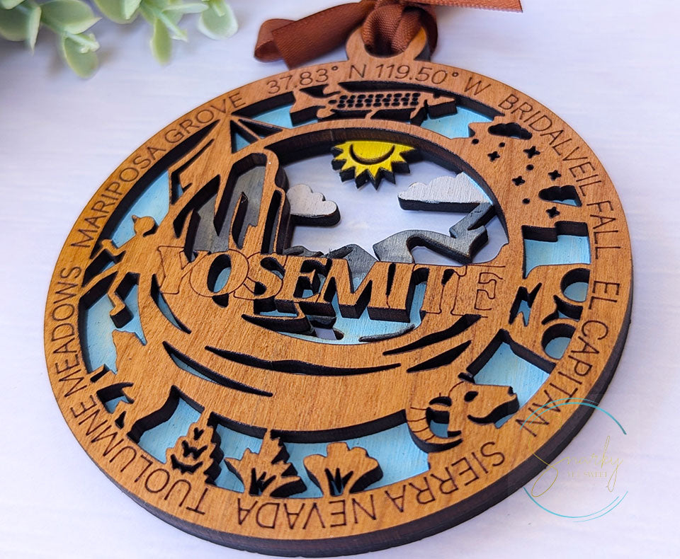Zion national park ornament, Zion ornament, Zion souvenir, national park gifts, national park ornament, gift for hiker