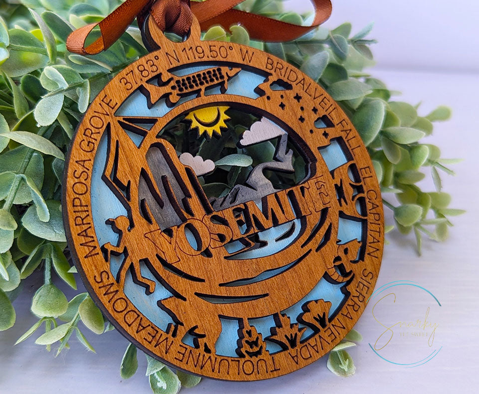 Zion national park ornament, Zion ornament, Zion souvenir, national park gifts, national park ornament, gift for hiker
