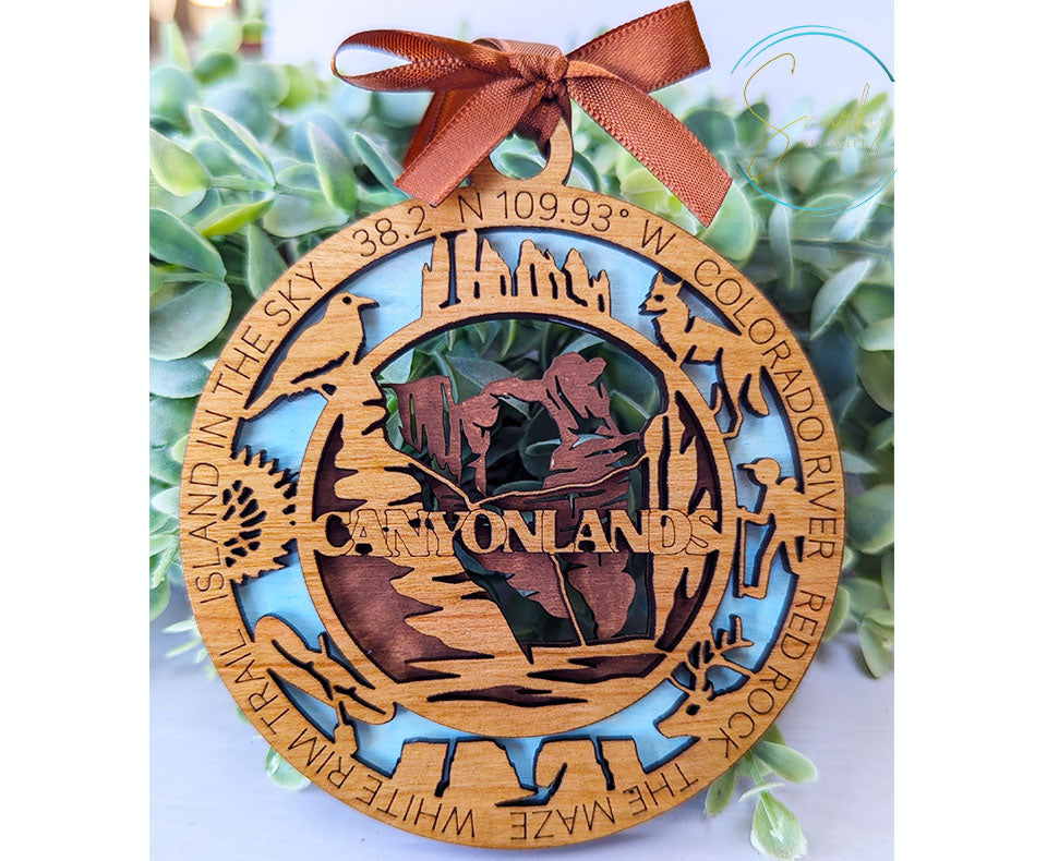 Canyonlands national park ornament, Canyonlands ornament, Canyonlands souvenir, national park gifts, national park ornament, gift for him