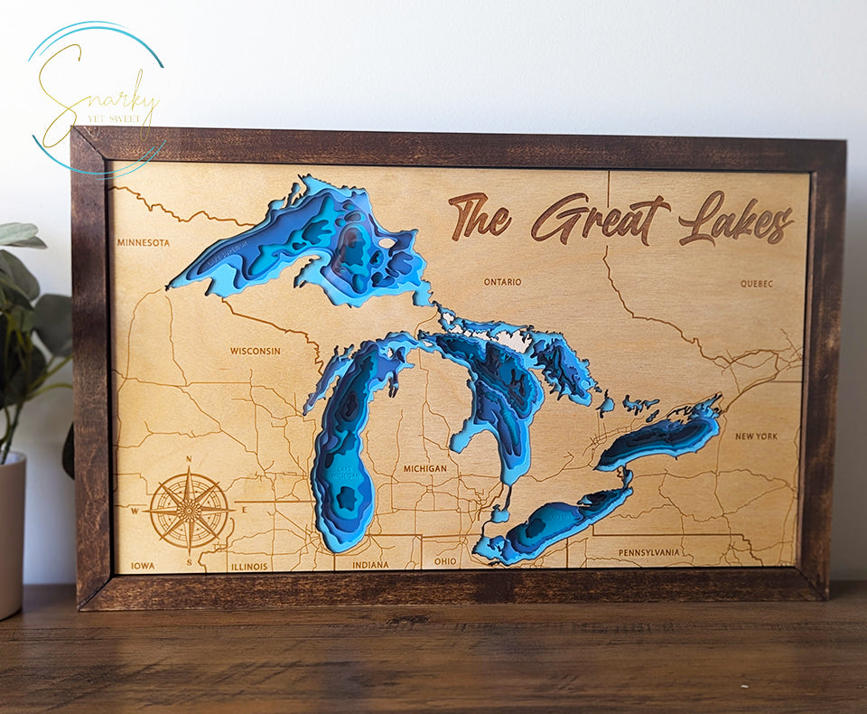 Custom Lake Depth Map