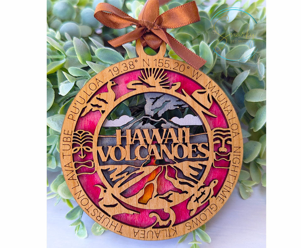 Hawaii Volcanoes national park ornament, Hawaii Volcanoes ornament, Hawaii Volcanoes souvenir, national park gifts, national park ornament