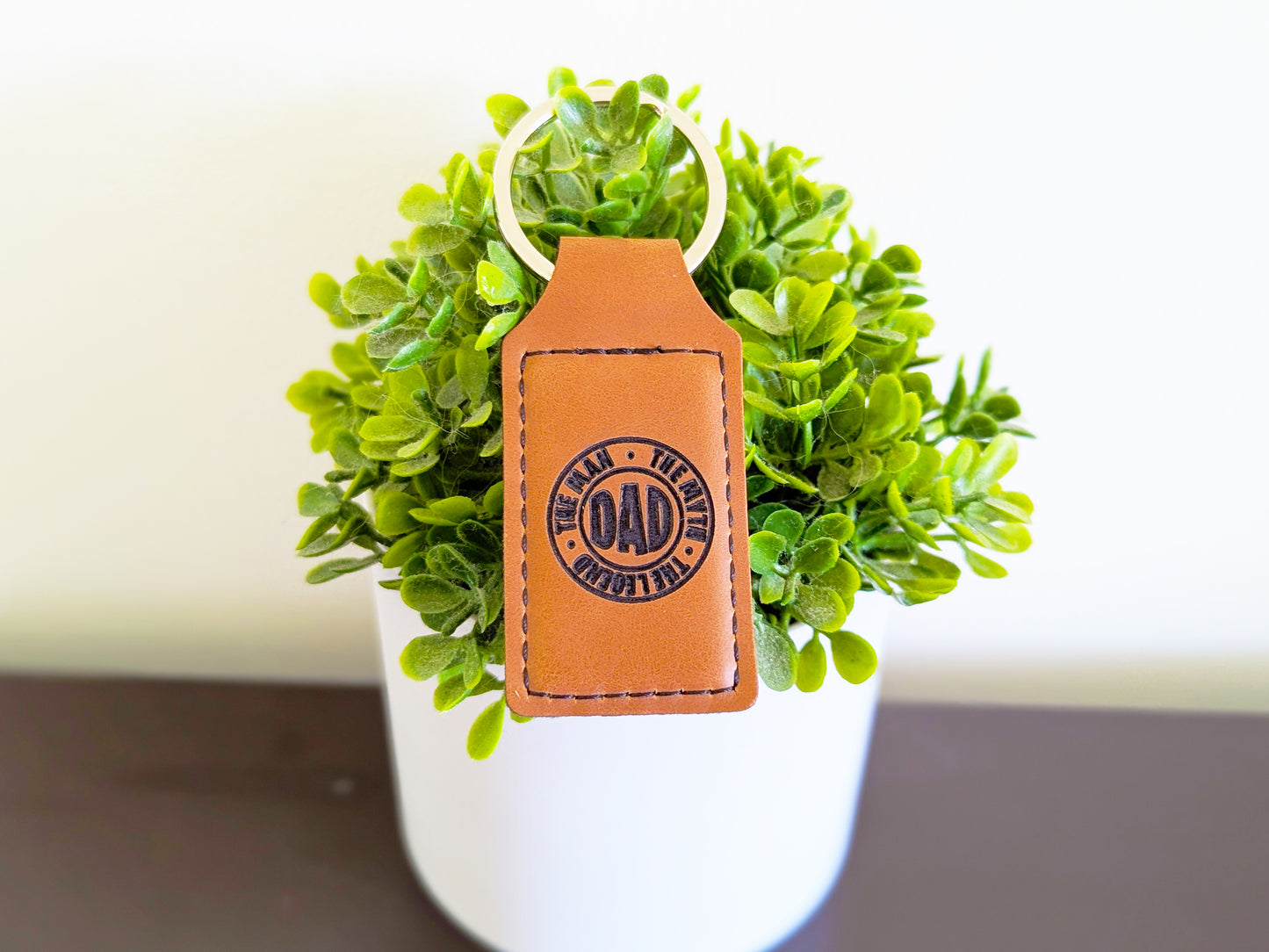 Personalized dad keychain leather, custom leather keychain, kids handwriting gift, kids drawing on things, custom fathers day gift, keychain