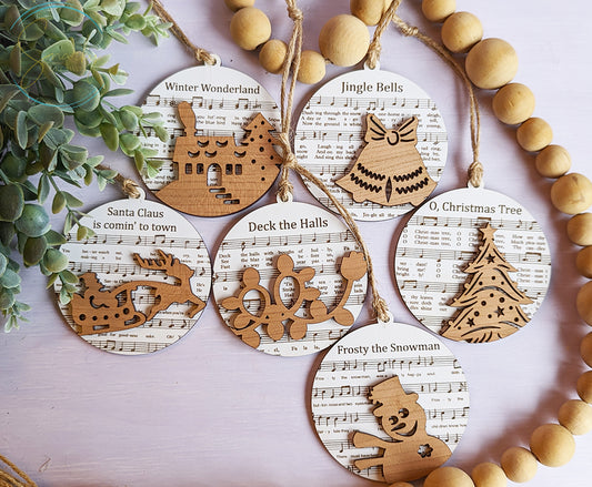 Christmas Songs Ornament