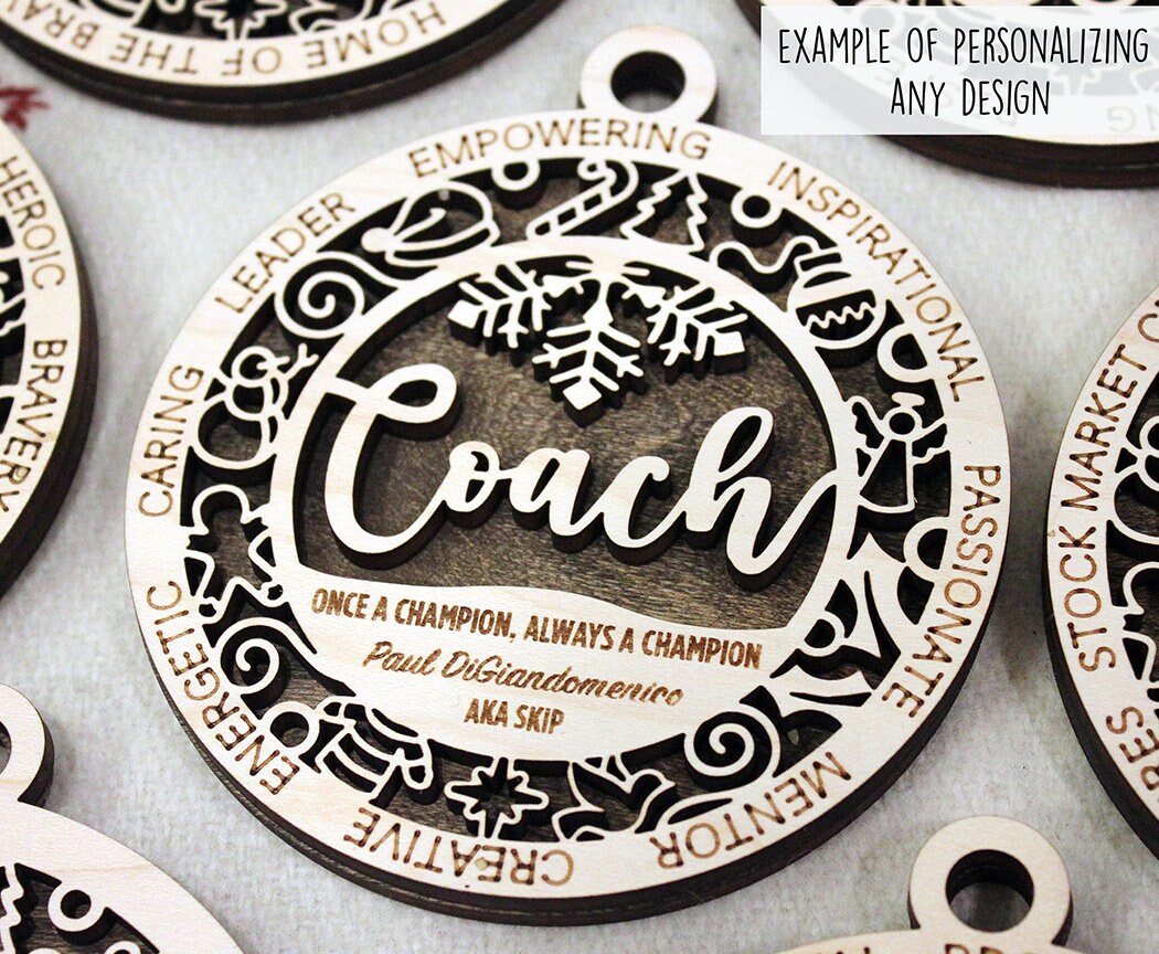Mr & Mrs layered ornament, spouse ornament, wedding ornament, personalized ornament, unique wood ornament, laser cut ornament, new couple